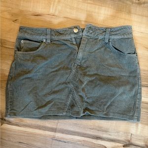 Corduroy skirt